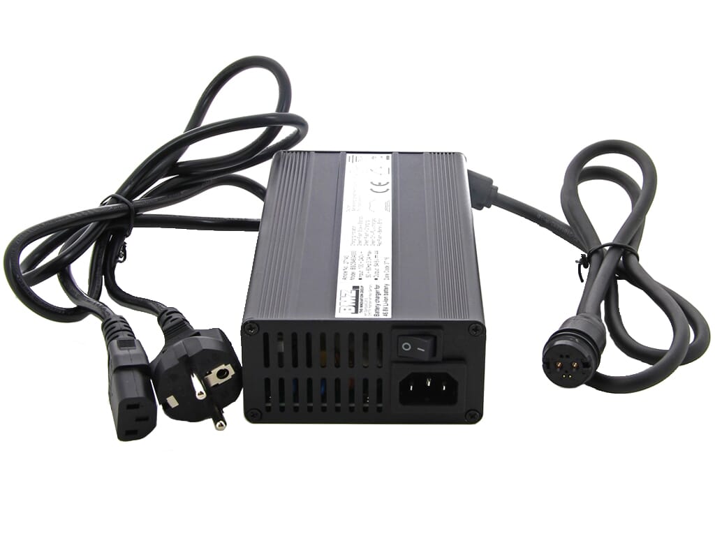 Chargeur de batterie BMZ Li-ion 54,6V 4A Plug Rosenberger