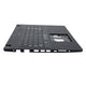 Acer pour ordinateur portable Clavier Qwerty Us + Couvercle supérieur, BL Black