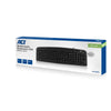 ACT Clavier USB, Azerty, noir