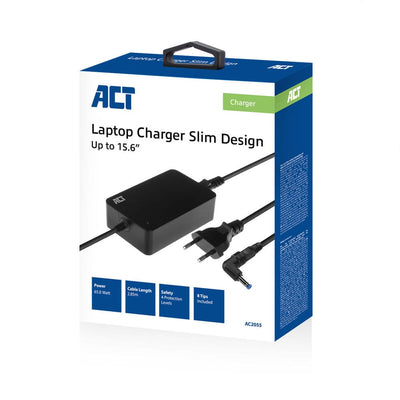 Agir un ordinateur portable compact 65W (pour les ordinateurs portables jusqu'à 15,6 pouces)