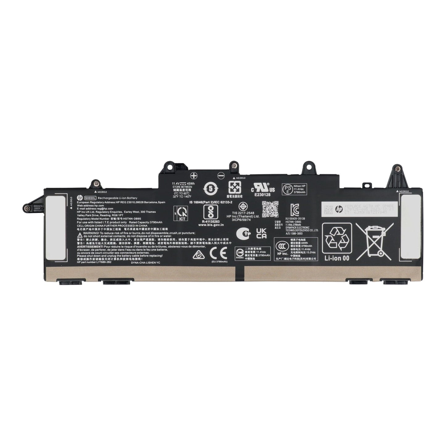 Batterie d'ordinateur portable HP 3750 mAh