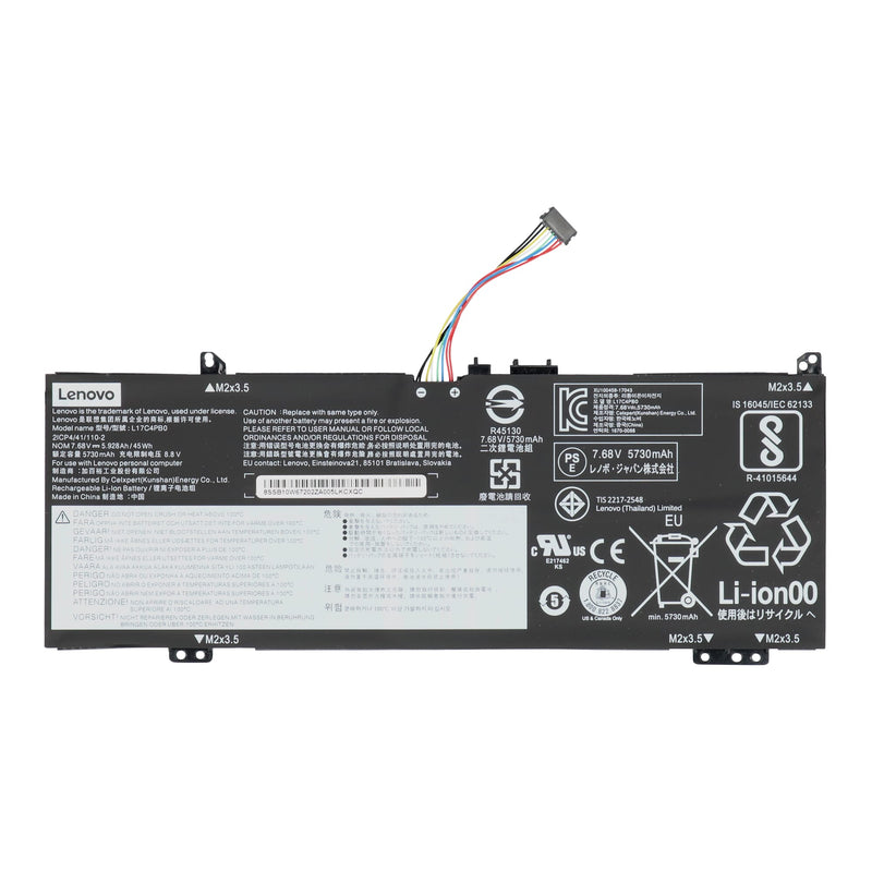 Batterie de l'ordinateur portable Lenovo 5730mAh