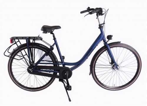 Aldo derrière le vélo mère de 28 pouces