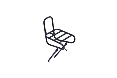 Steco porte-bagages avant lisse 25cm boulon de couronne noir mat