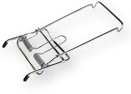 Steco clap long + ressort chrome