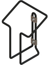 STECO CHARGER HOLDER MATT BLACK - afbeelding 1