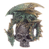 Aimant de crâne de dragon gothique