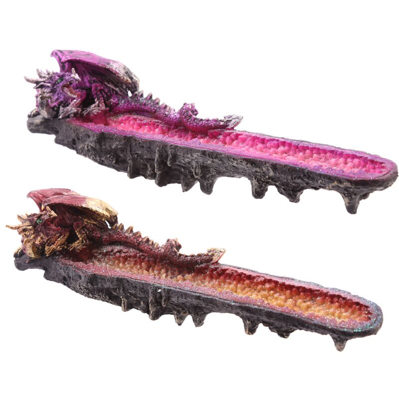 Geode Dragon Rock Encensder