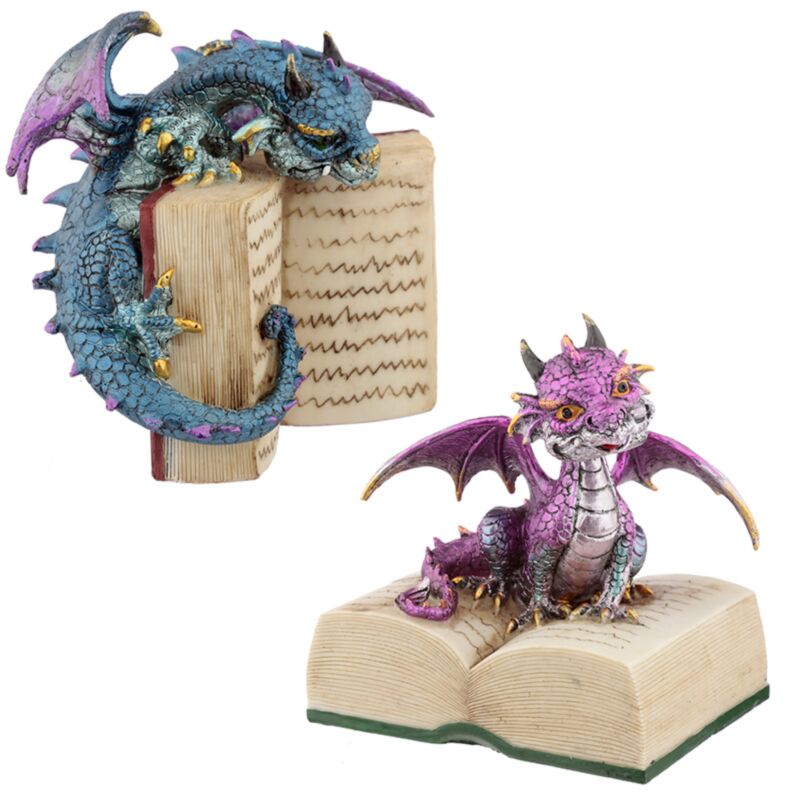 Éléments Dragon avec livre