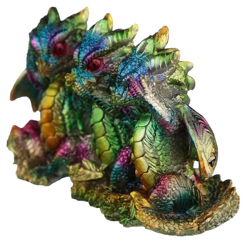 Rainbow Dragon Metallic entend silencieuse silencieuse
