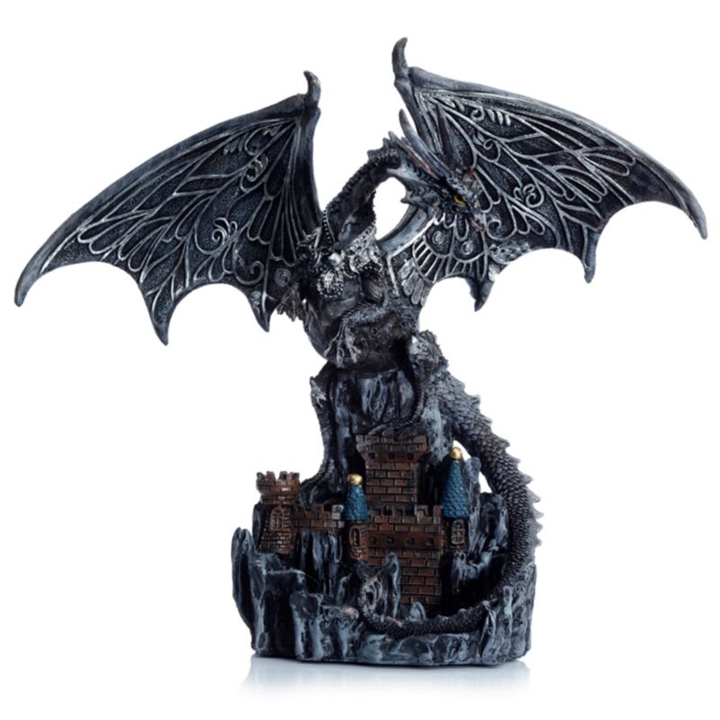 Légendes sombres Ailes de magie Château d’argent dragon