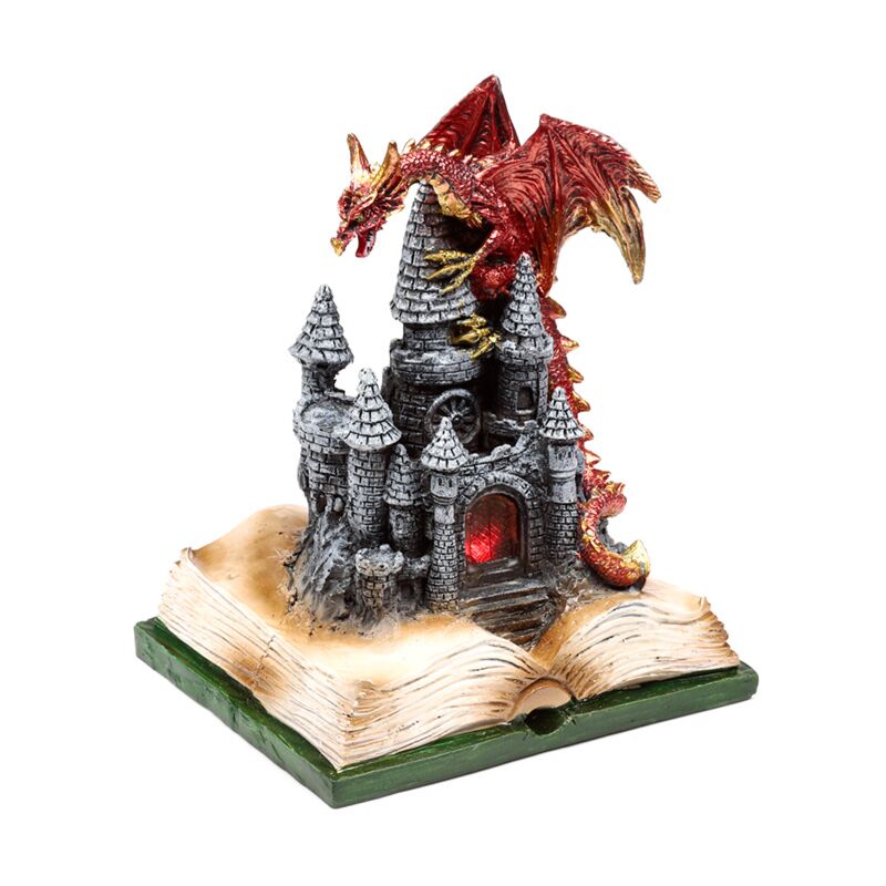 Dark Legends a mené le château de conte de fées enchanté dragon