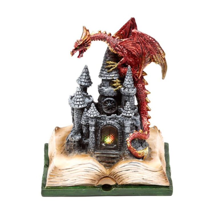 Dark Legends a mené le château de conte de fées enchanté dragon