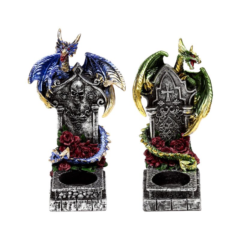 Dark Legends Wachter of Death Dragon Waxinummer Holder