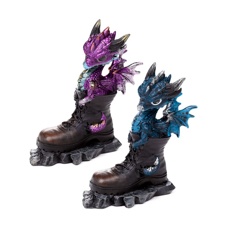 Éléments Dragon bébé mignon dans Old Boot