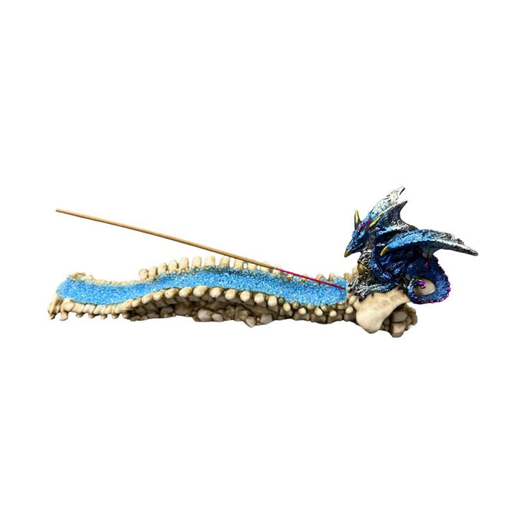 Porte-encens lagon crâne de cristal Dark Legends