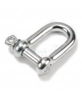 Manille D 16x16x32 inox