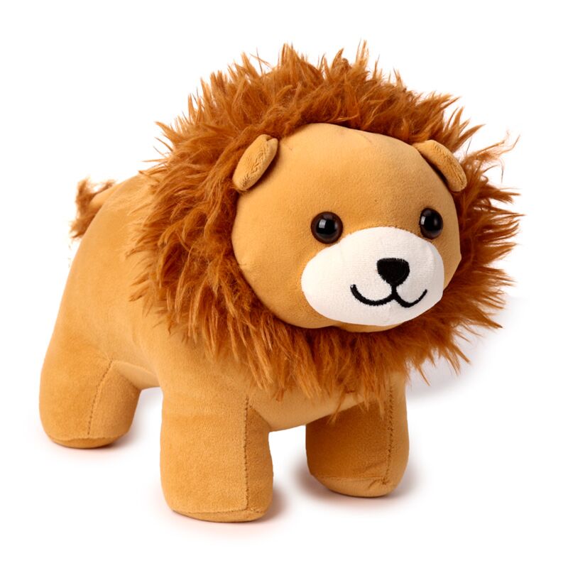 Lion avec des lunes bouchon de porte en peluche