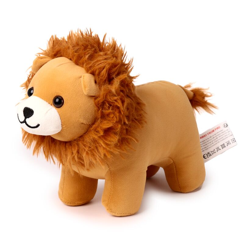 Lion avec des lunes bouchon de porte en peluche