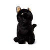 Bouchon de porte en peluche de chat noir