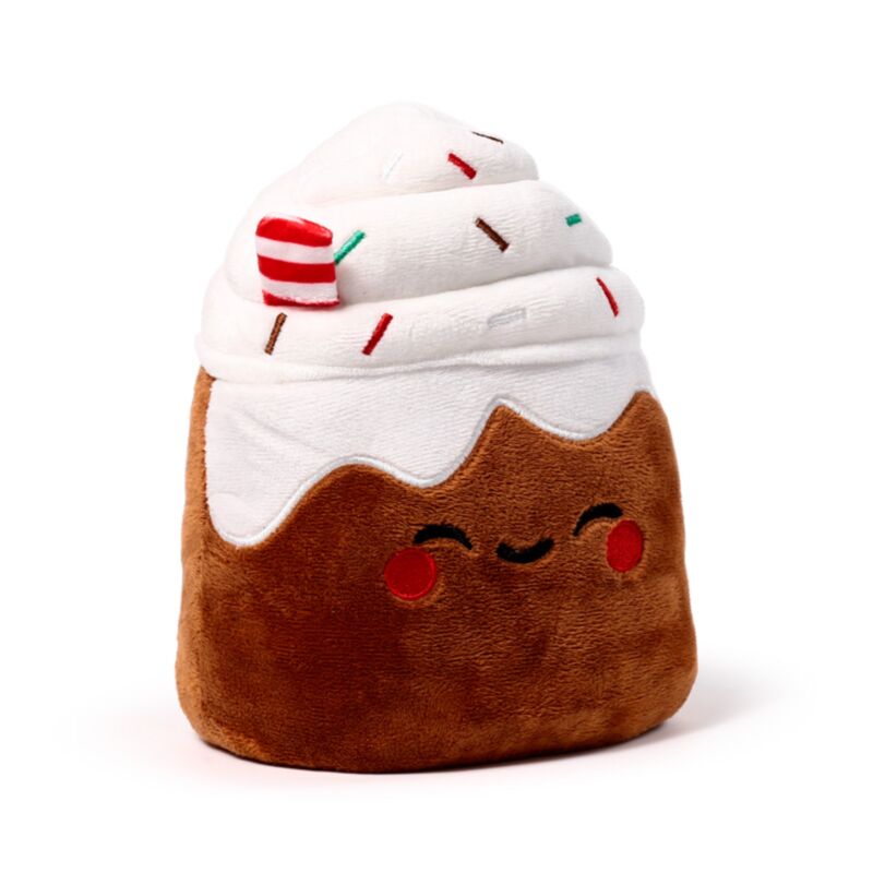 Stoppeur de porte en peluche alimentaire latte épicé latte
