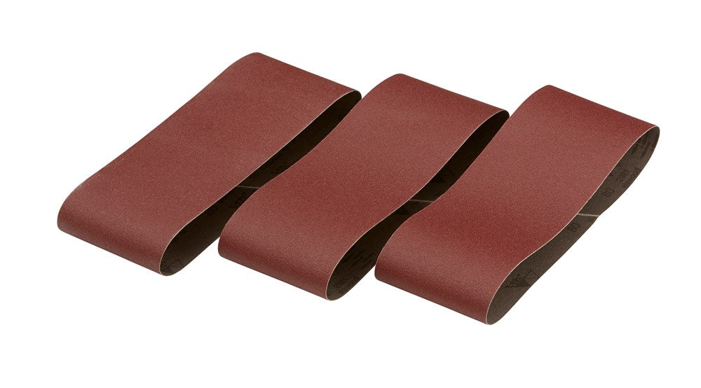 Accessoires Dewalt bande abrasive, 100x610mm, k80 | 3 pièces - dt3322-qz
