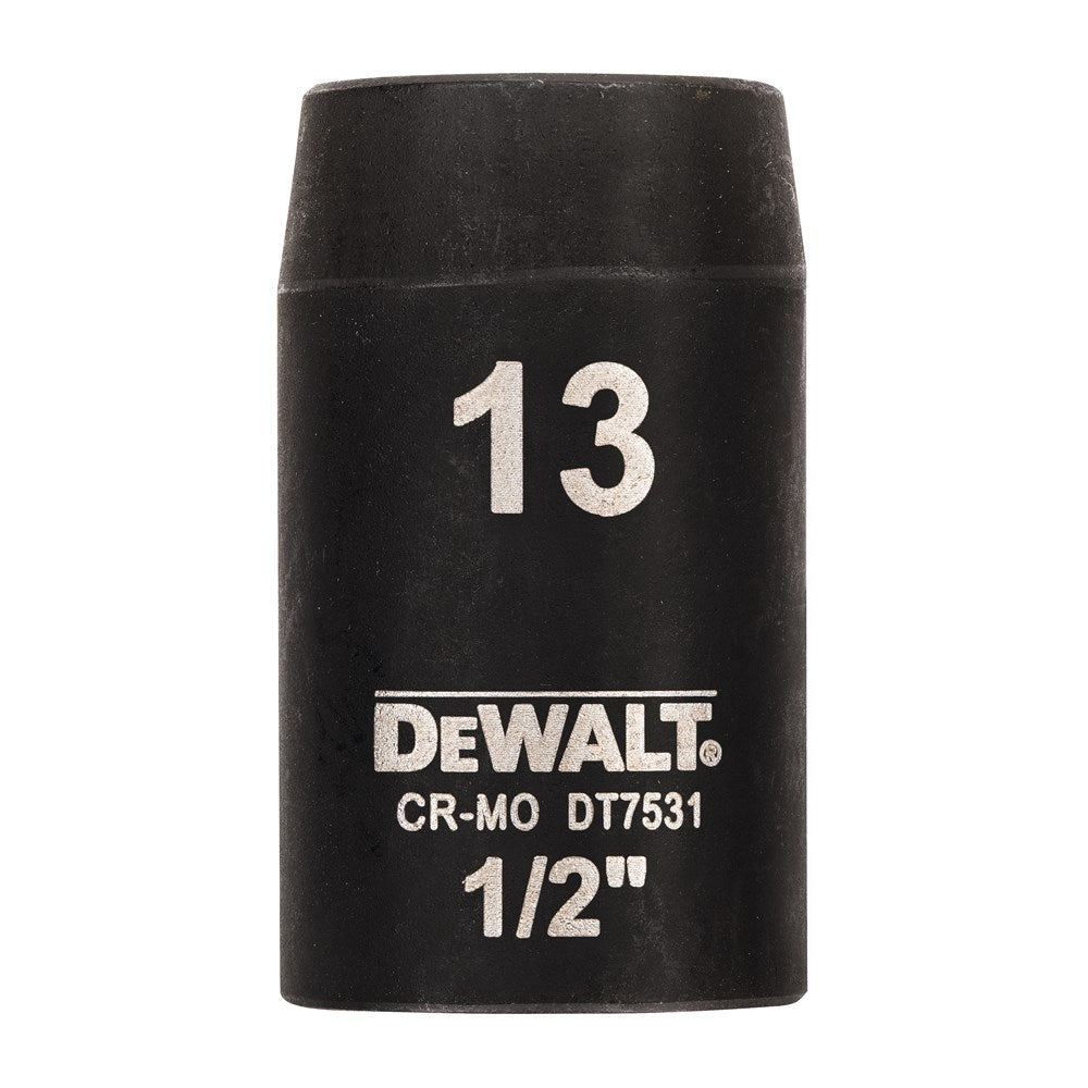 Accessoires Imp Dewalt, capuchon d'action 13 mm 1 2 (court - 38 mm) - dt7531-qz