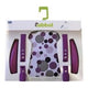 Qibbel Styling Set Luxury Behind Dots Purple