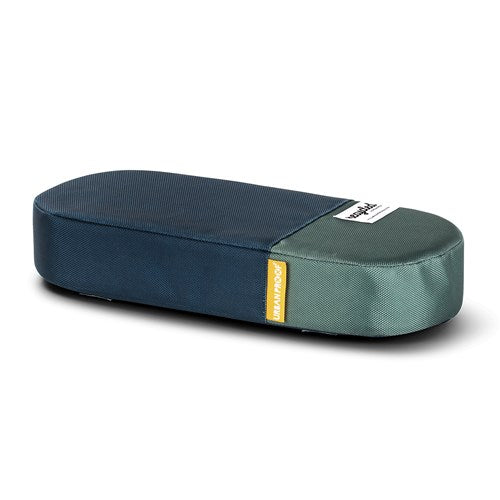 coussin porte-bagages Recyclé 38 cm bleu vert