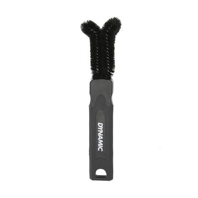 Brosse dynamique à deux dents