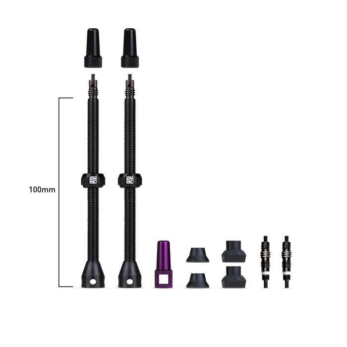 Valves tubeless barman dynamique 100mm - 1set