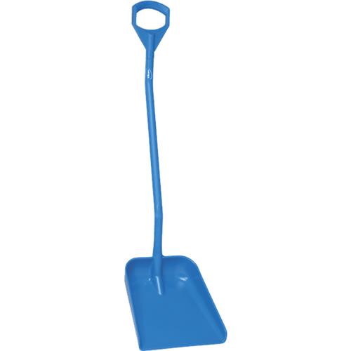 Pelle hygiénique Vikan bleue avec manche extra long 130 cm et grande lame 38x34