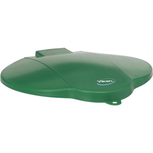 Couvercle de seau Vikan vert 12 litres. avec bec verseur