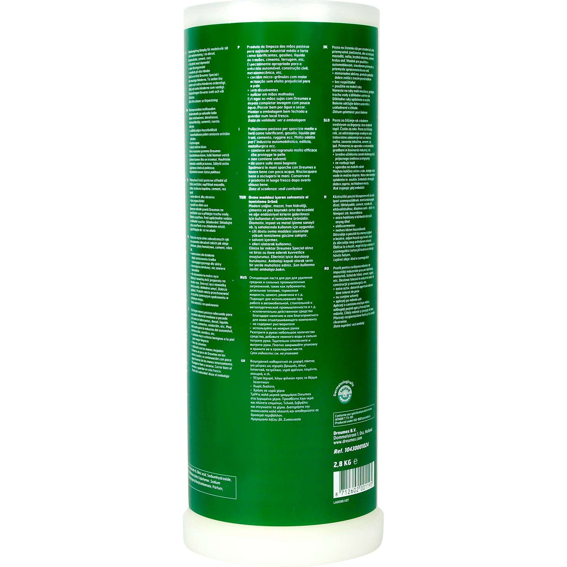 Savon Dreumex One2clean 2.8ltr spécial