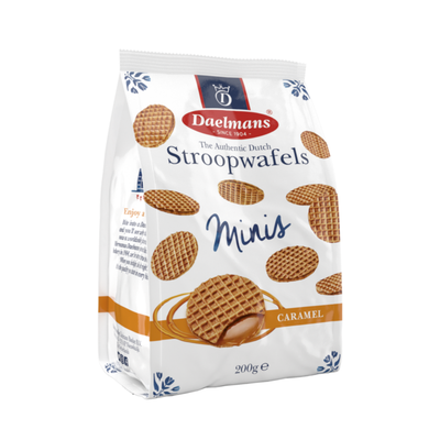 Daelmans mini gaufres au sirop caramel (12x 200gr)