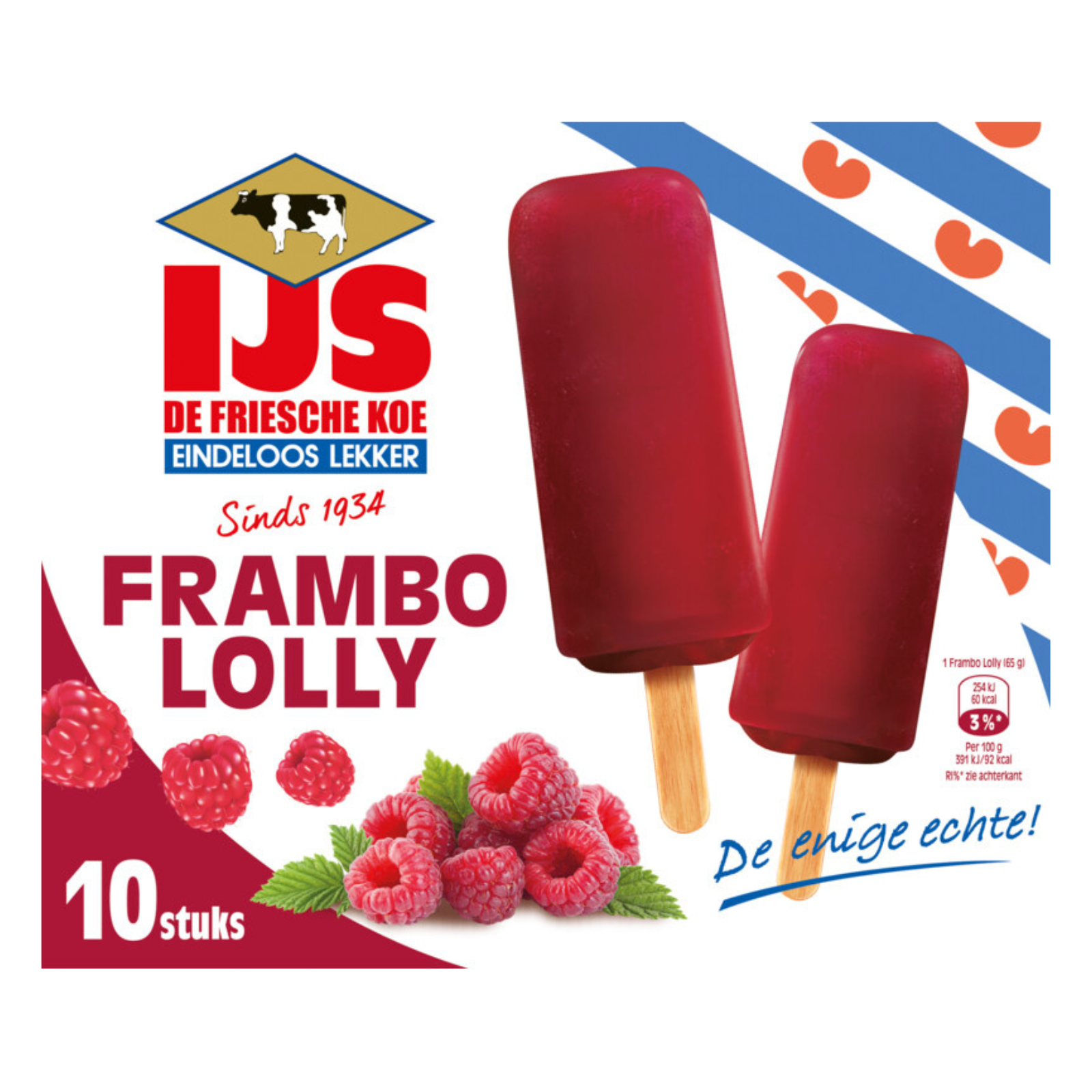 Frambololly de vache frisonne (10x 65 ml)