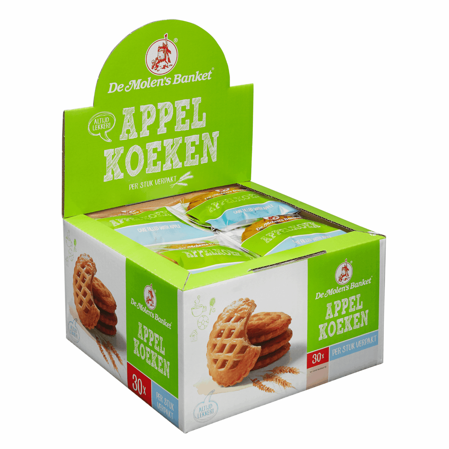 De mill galettes aux pommes emballées (30x 50gr)