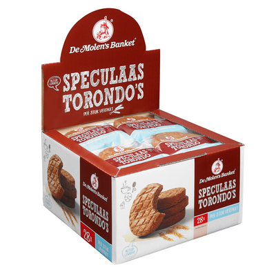 Le moulin à pain d'épices torondos emballé (28x 65gr)