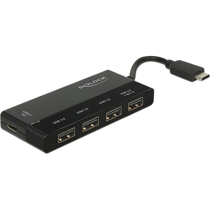 Dellock USB externe 3.1 Gen 1 USB-C> 4x USB-A + 1x USB-C