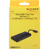 Dellock USB externe 3.1 Gen 1 USB-C> 4x USB-A + 1x USB-C