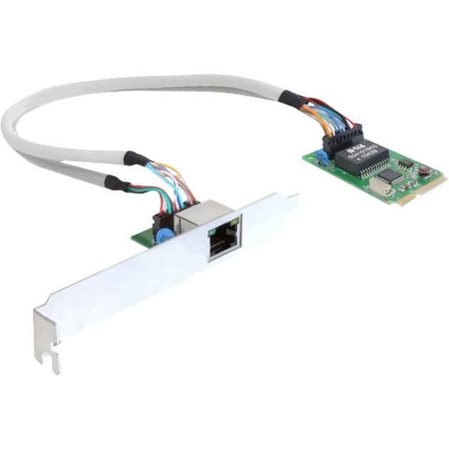 Minipcie delock i o PCIe pleine grandeur 1 x gigabit lan