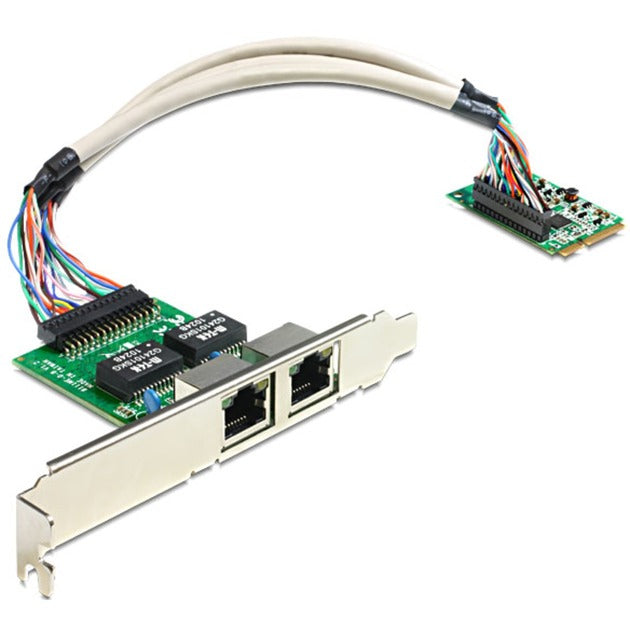 Dellock Mini PCIe I O PCIe pleine grandeur 2 x Gigabit LAN