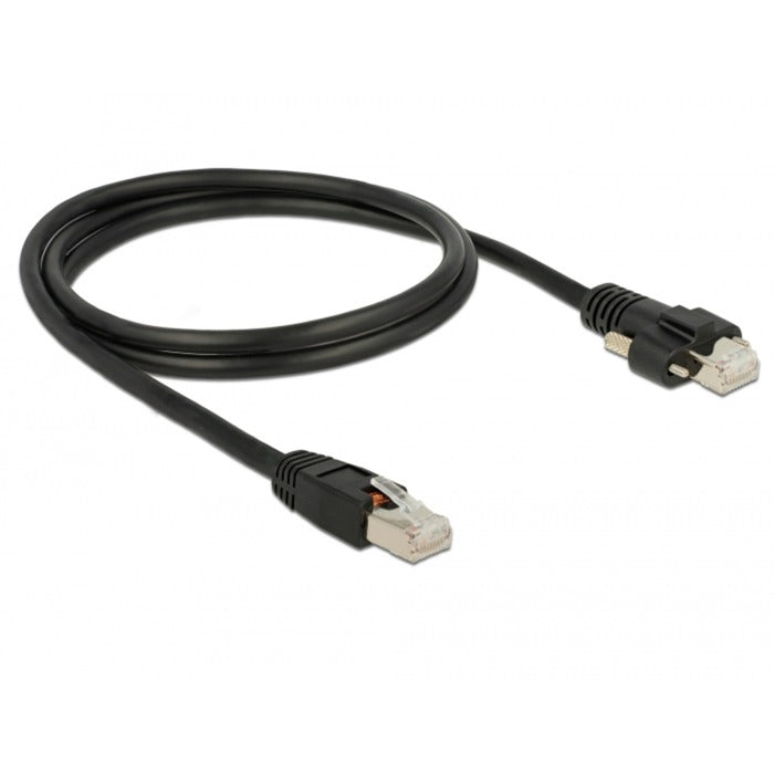 Plug de Dellock RJ45> RJ45 avec vis Cat.6 SSTP