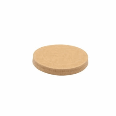 Couvercle récipients à sauce kraft 6,15 cm (50 pièces)
