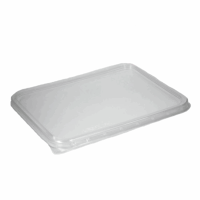 Couvercle pour récipient kilo pp transparent 195x140mm (50 pièces)