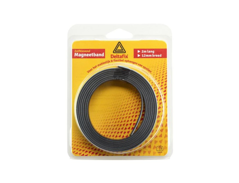 Pneu magnétique deltafix auto-adhésif 2 mètres 12 mm x 2 mm