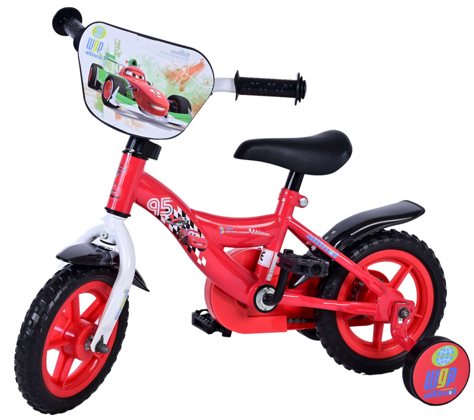 Disney Cars Children's Bicycle - Boys - 10 pouces - Red - Trapper