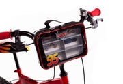 Disney autos Disney Cars Vélo pour enfants - garçons - 14 pouces - rouge - deux freins à main - afbeelding 4