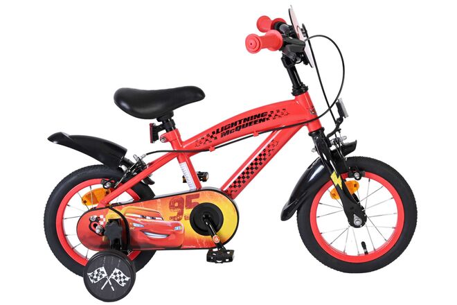 Disney autos Disney Cars Vélo pour enfants - garçons - 12 pouces - deux freins à main