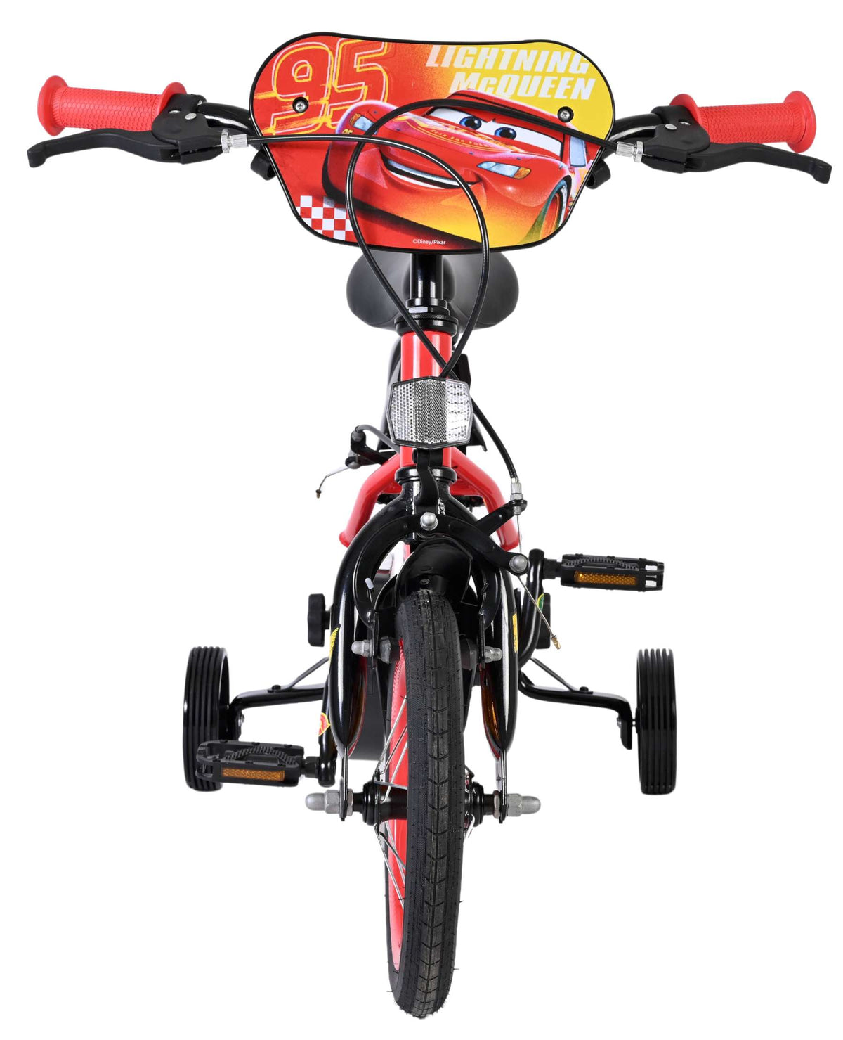 Disney autos Disney Cars Vélo pour enfants - garçons - 12 pouces - deux freins à main